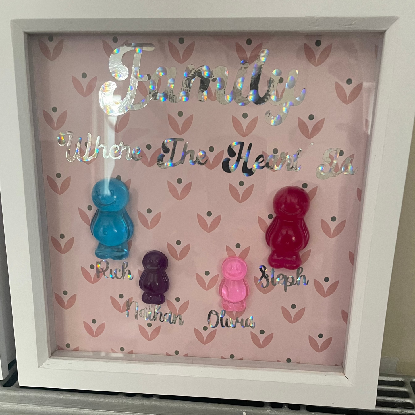 Personalised Jelly Baby Family
