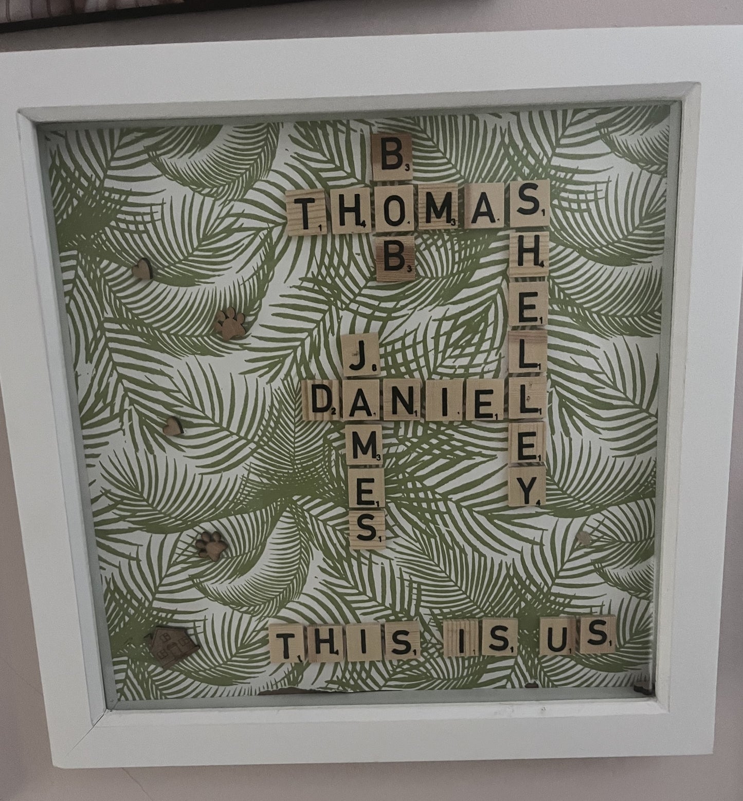 Family Letter Wall Hanging