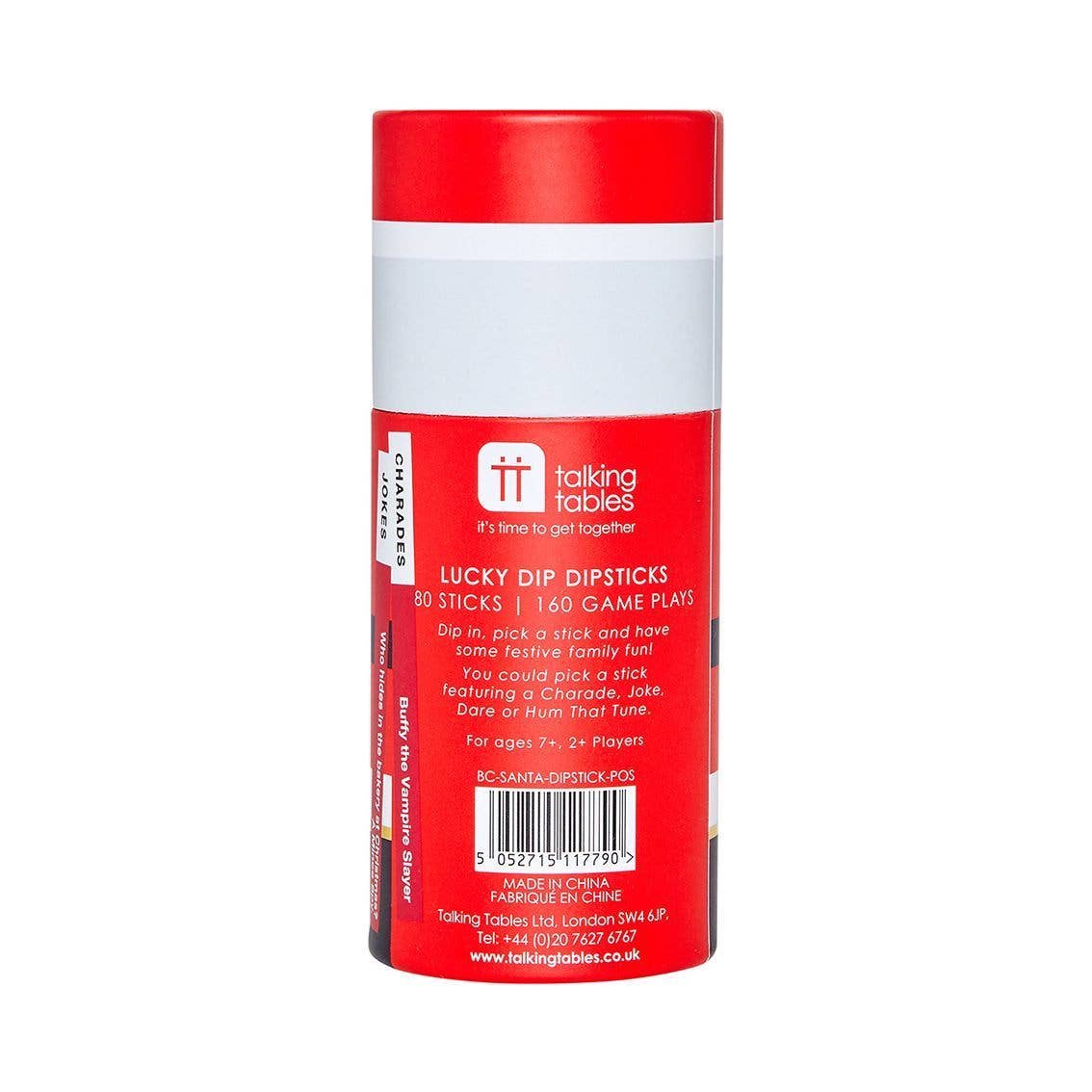 Christmas Santa Dipstick Game