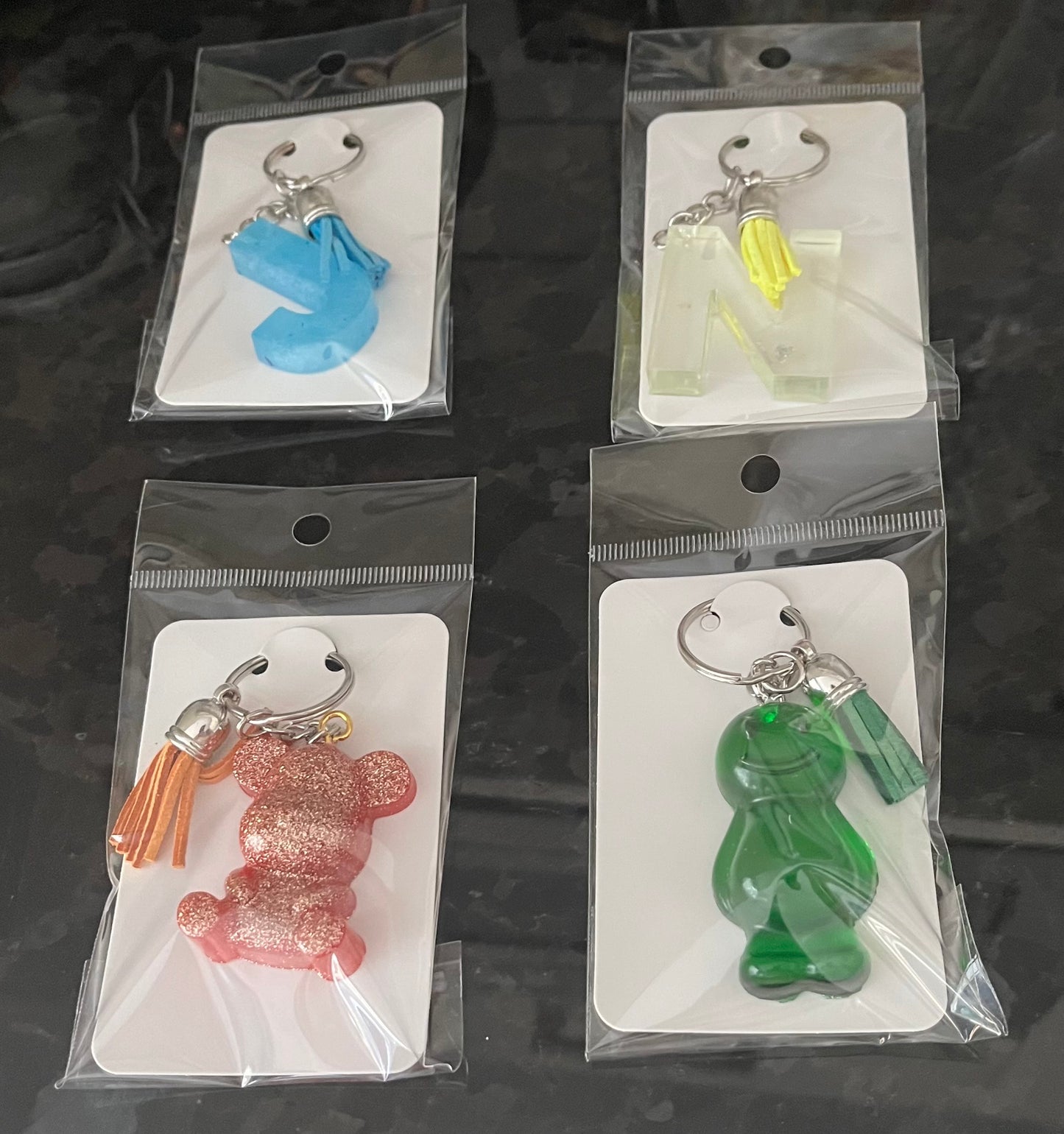 Letter Keyrings