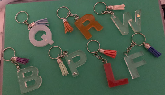 Letter Keyrings