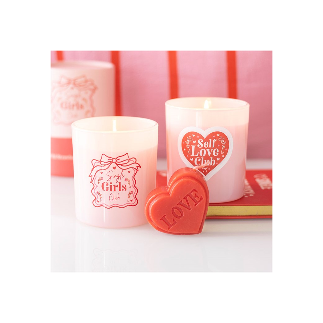 Single Girls Club Wild Strawberry Candle