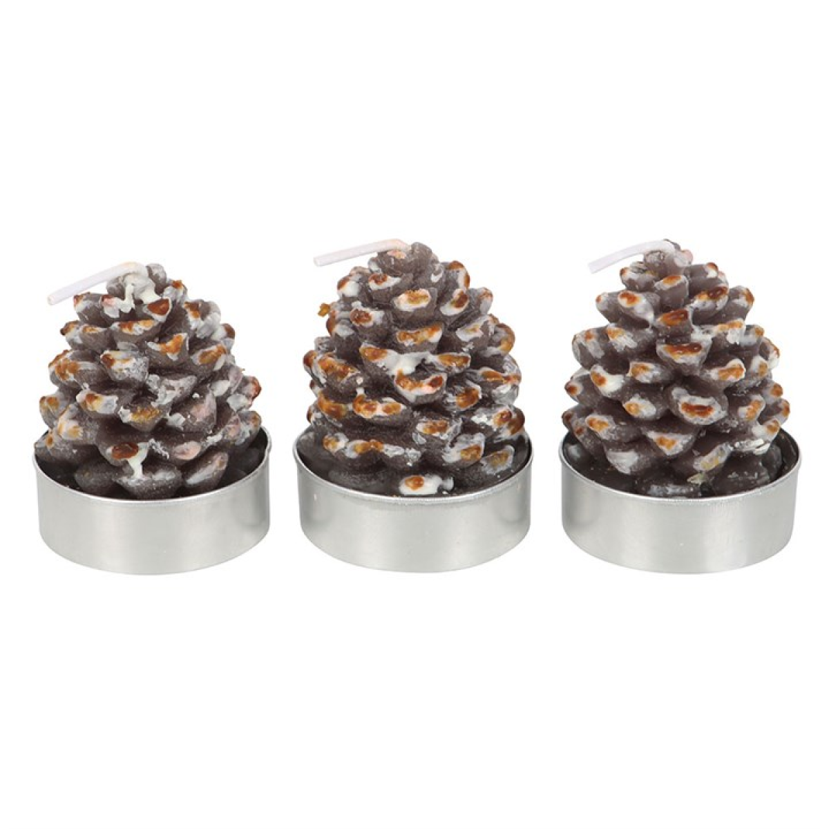 Pinecone Tealight Candles (6 Pack)