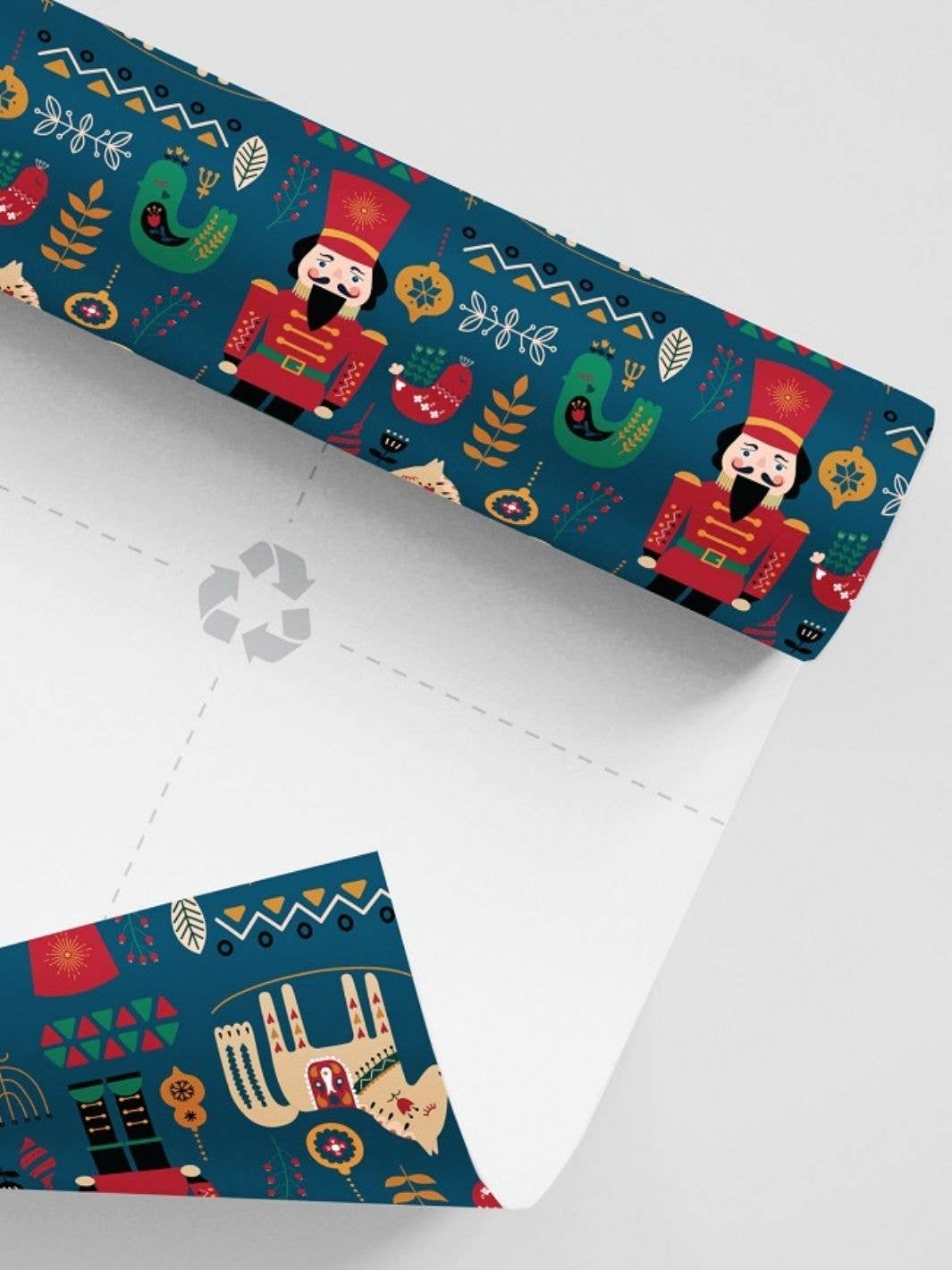 Christmas Wrapping Paper & Gift Tag
