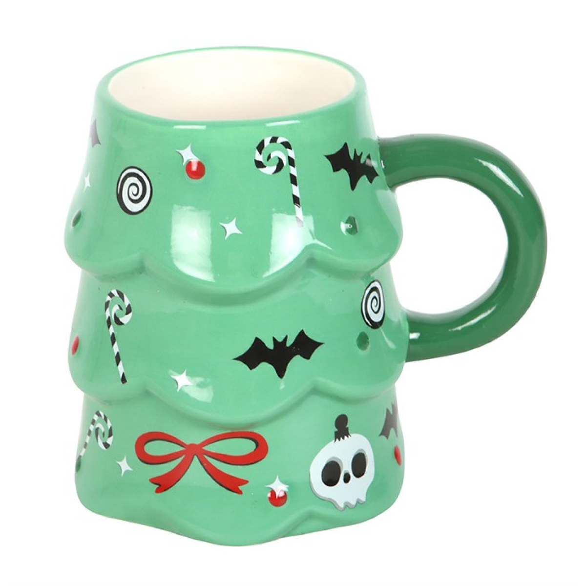 Creepy Christmas Tree Mug