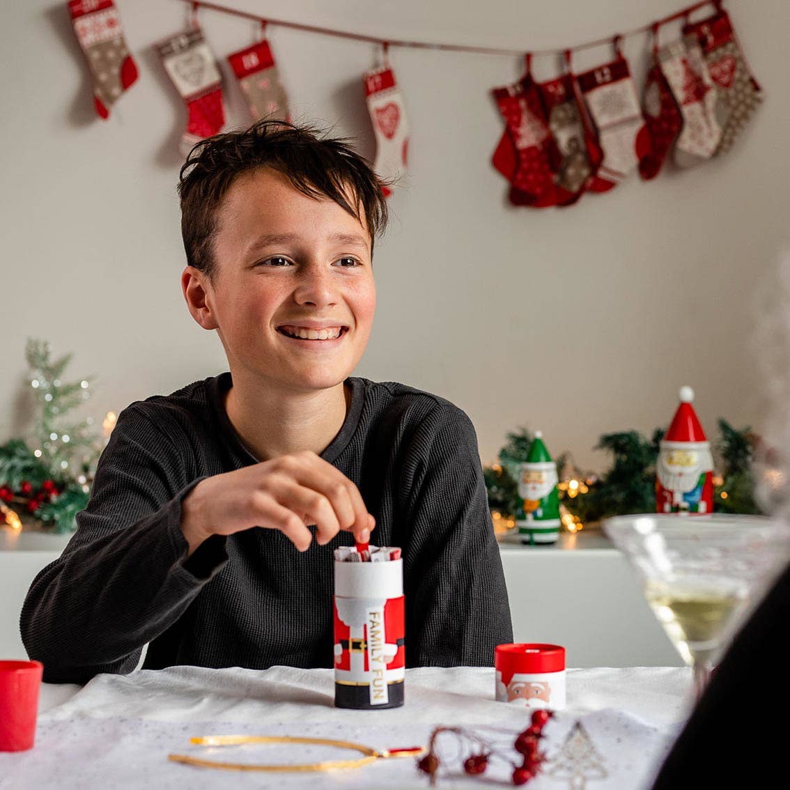 Christmas Santa Dipstick Game