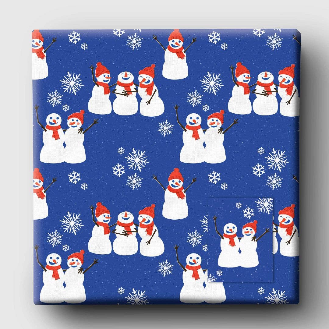 Christmas Wrapping Paper & Gift Tag