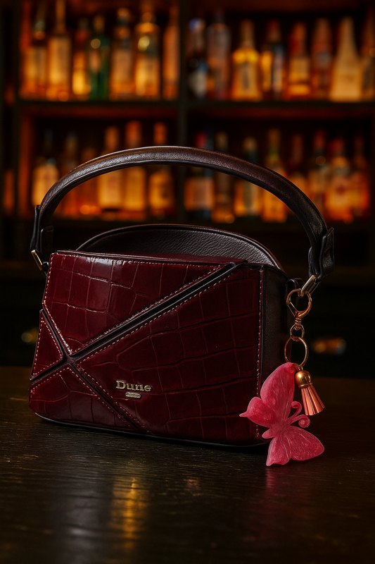 Beautiful Butterfly Bag Charm