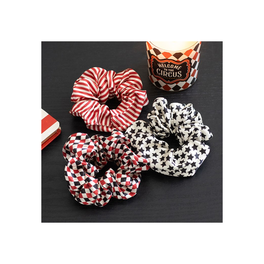Set of 3 Mystic Circus Hair Scrunchies