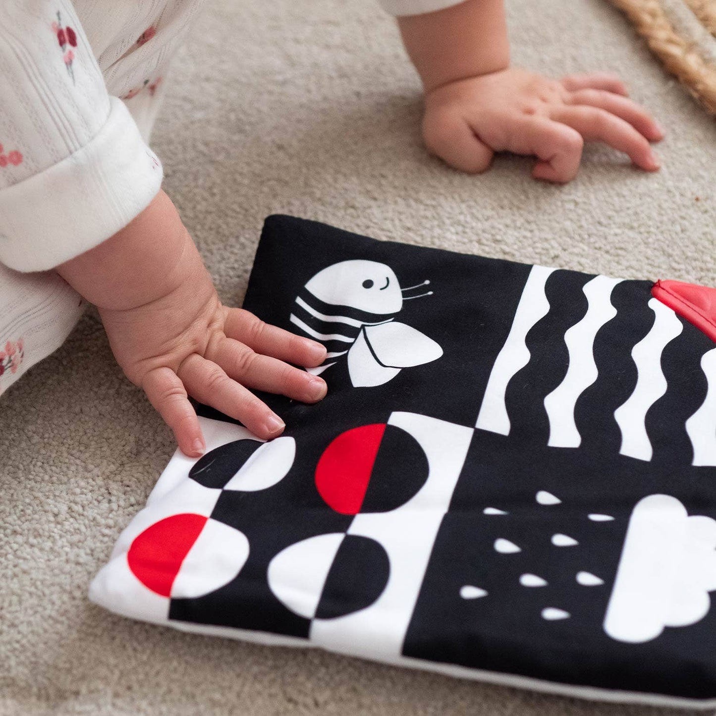 Sensory Crinkle Square For Babies (0+ Months)