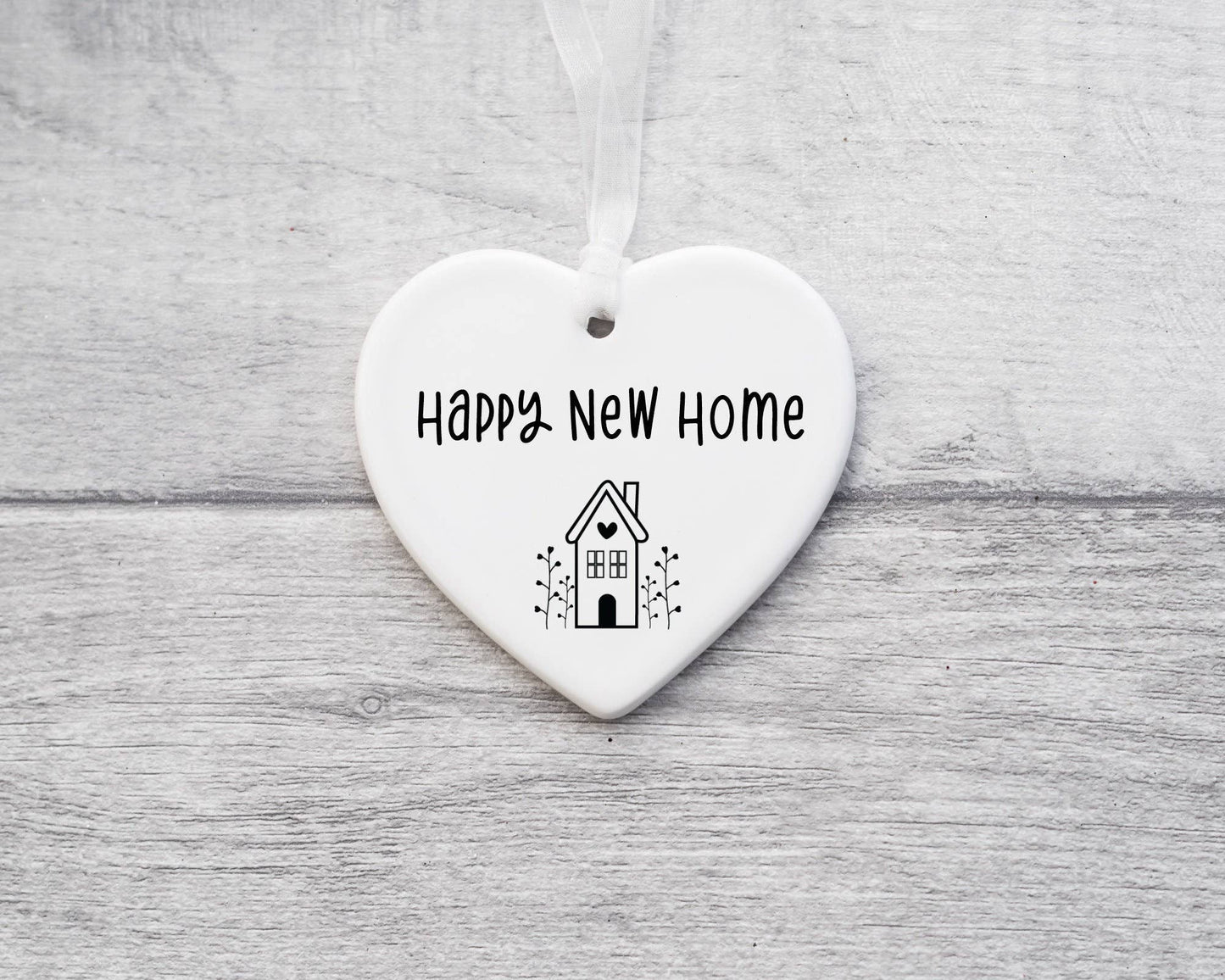 Happy New Home Ceramic Hanging Keepsake Ornament