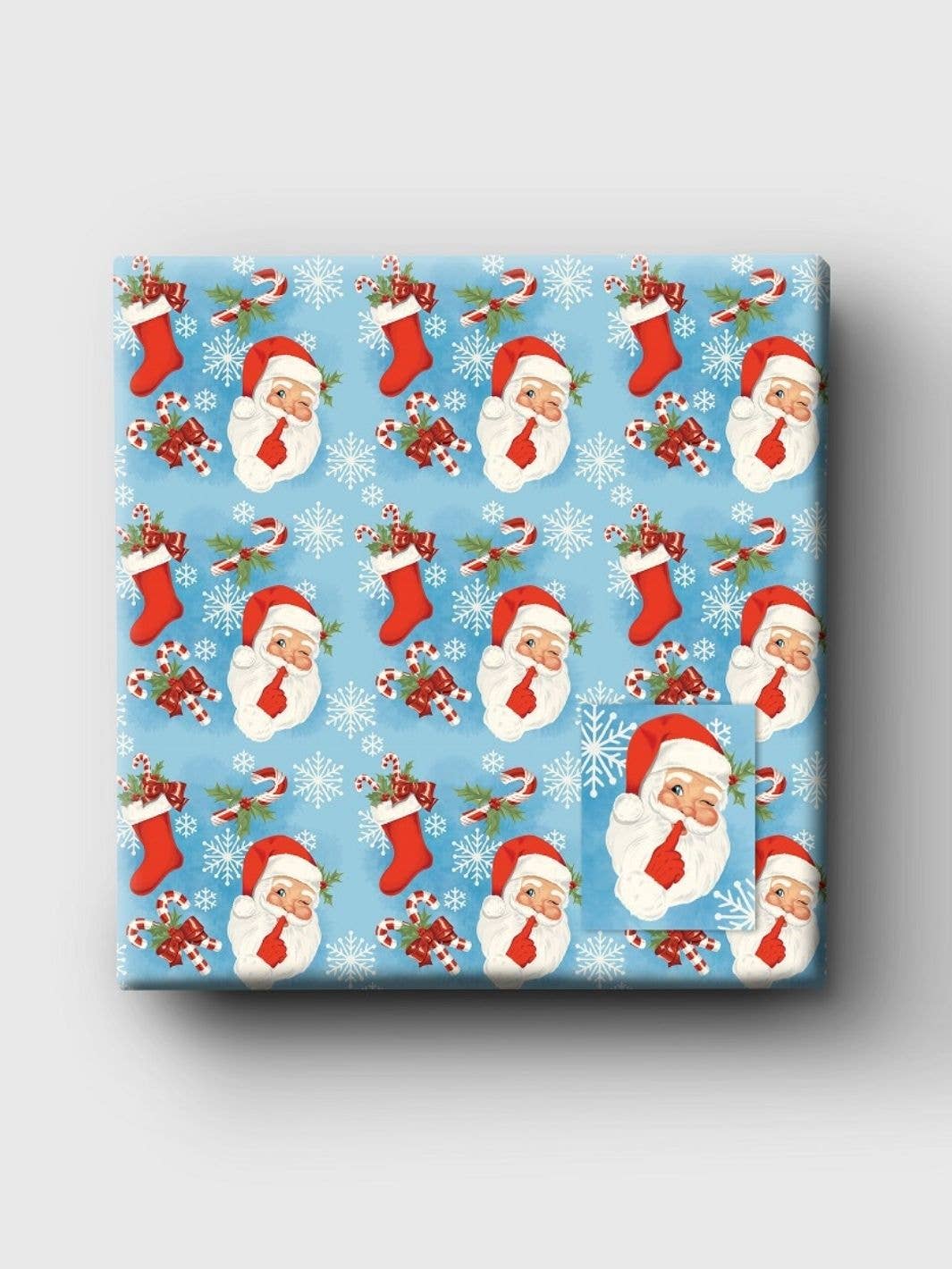 Christmas Wrapping Paper & Gift Tag