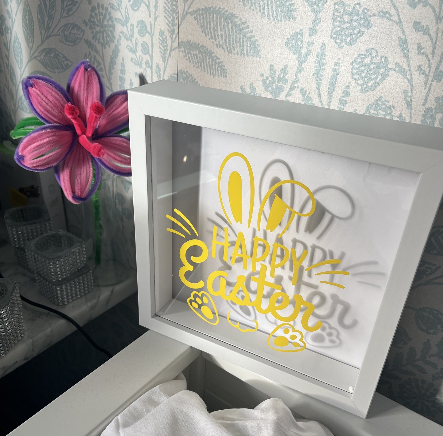 Happy Easter Chocolate Frame