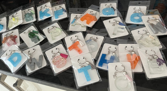 Letter Keyrings